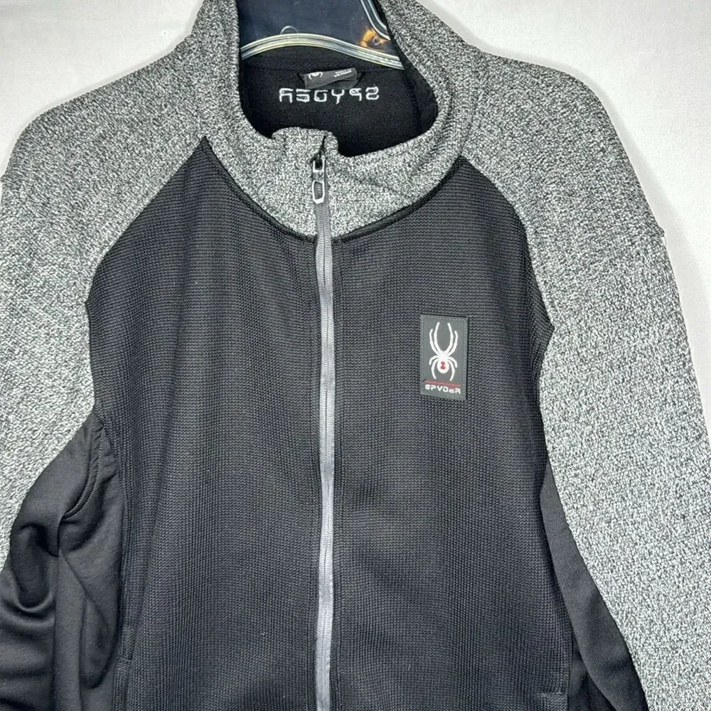 Spyder Core Full Zip Athletic Fit Jacket. Size Large. - Picture 2 of 9